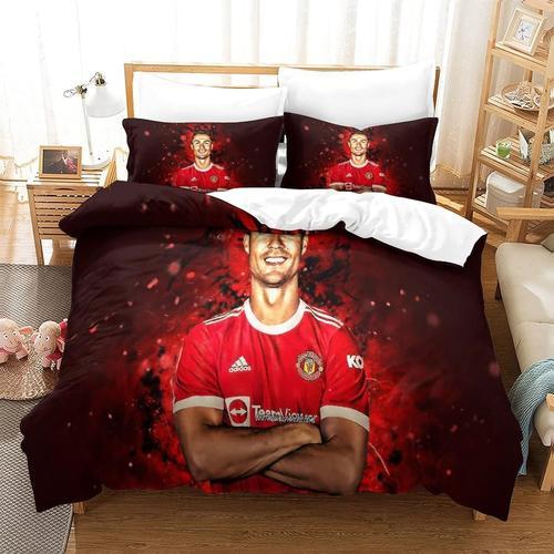 Ronaldo Housse De Couette Football Star Housse De Couette Ensemble ... on Productcaster.