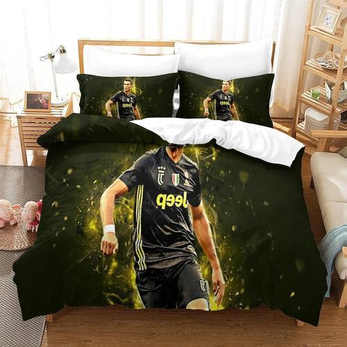 Ronaldo Housse De Couette Football Star Housse De Couette Ensemble ... on Productcaster.