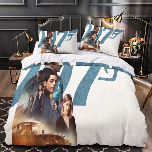 Jamesbond Ensemble De Housse De Couette D Parure De Lit Pi¿¿Ces Hou... on Productcaster.