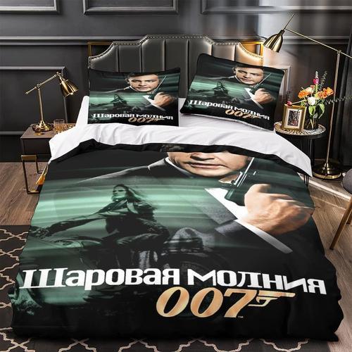 Parure De Lit Avec Housse De Couette D James Bond Ensembles De Lite... on Productcaster.