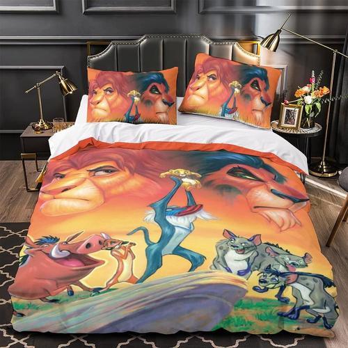 Ensemble De Housse De Couette Simba Mufasa Ensembles De Literie Hou... on Productcaster.