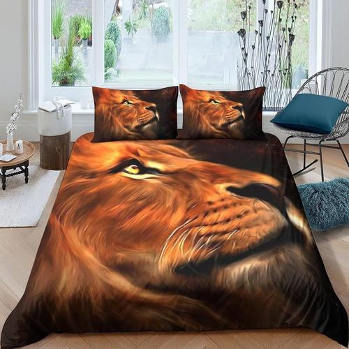 Lions Housse De Couette Enfants Parure De Lit Parure Housses De Cou... on Productcaster.