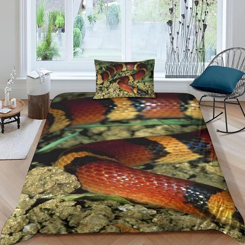 Snakebedding Quilt Duvet Cover Set Pieces Soft Microfiber With Pill... on Productcaster.