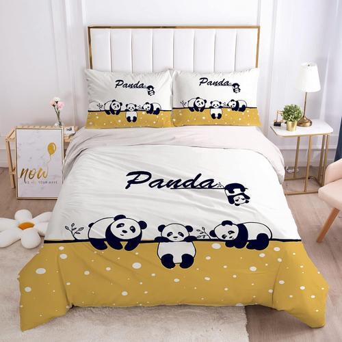 Parure De Lit Panda Pour Enfant, % Microfibre Super Douce Et Agr¿¿A... on Productcaster.