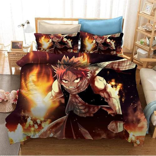 Generic Fairy Tail Parure De Lit En Microfibre Avec Housse De Couet... on Productcaster.