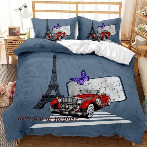 Parure De Lit Classique D Pour Voiture - Style Vintage - Style R¿¿T... on Productcaster.