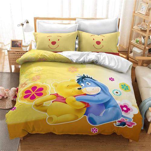 - Winnie The Pooh Parure De Lit Pour Enfant En Microfibre - Impress... on Productcaster.