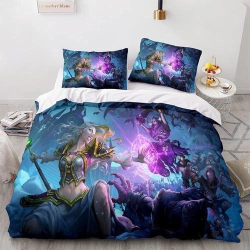 Hearthstone Parure De Lit En Microfibre Impression D, Housse De Cou... on Productcaster.