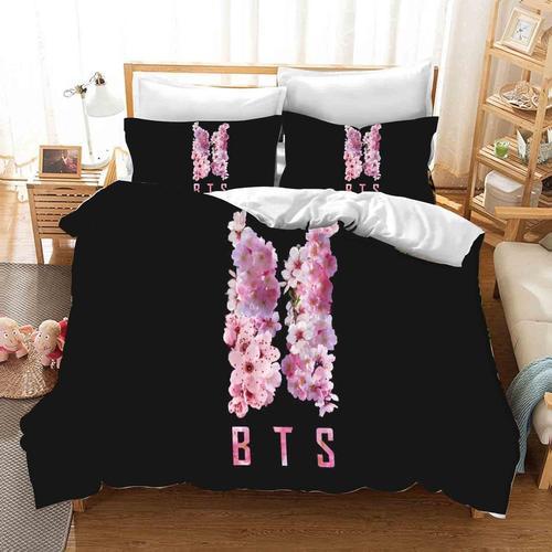 Bts Bangtan Boys Parures De Lit Avec Taies D'oreiller, Literie D % ... on Productcaster.