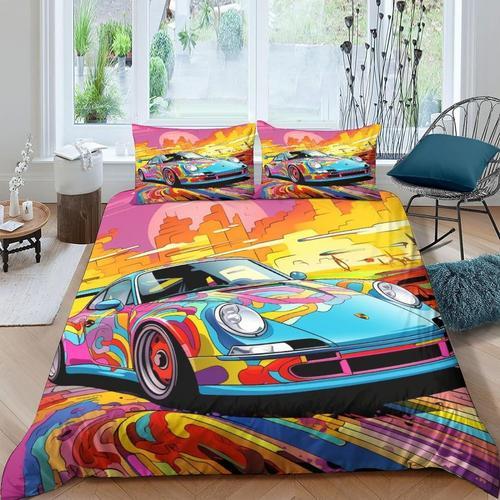 Racing Cars Housse De Couette Imprim¿¿E En D Sports Cars Housse De ... on Productcaster.