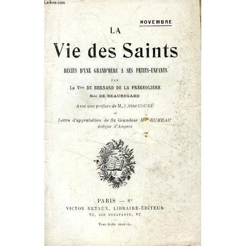 La Vie Des Saints, Recits D'une Grand'mere A Ses Petits-Enfants, Mo... on Productcaster.