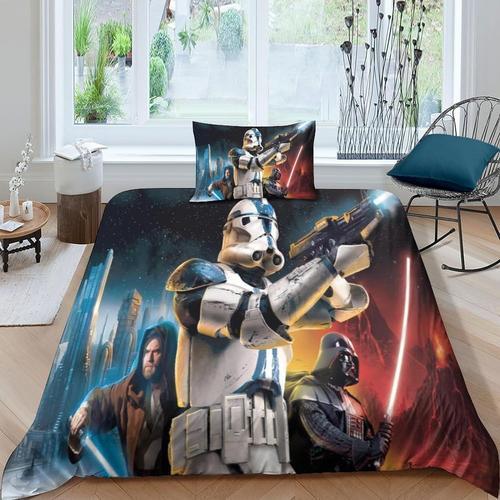 Star Wars Housse De Couette Imprim¿¿E En D The Mandalorian Housse D... on Productcaster.