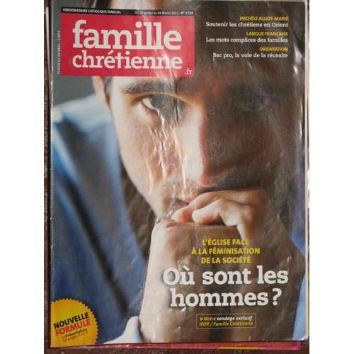 Famille Chrétienne N°1724 : L'église Face À La Féminisation De La S... on Productcaster.