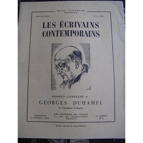 Georges Duhamel - N° 5 De La Revue Littéraire Bimestrielle "Les Ecr... on Productcaster.