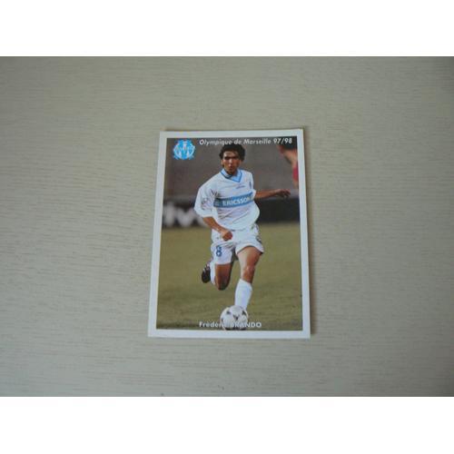 Carte Postale Frédéric Brando Olympique De Marseille 97/98 on Productcaster.