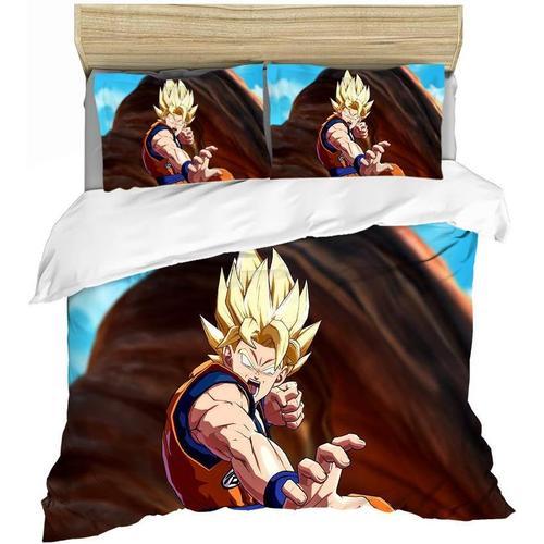 Dragonball Parure De Lit, Housse De Couette X Cm,Taie D'oreiller X ... on Productcaster.