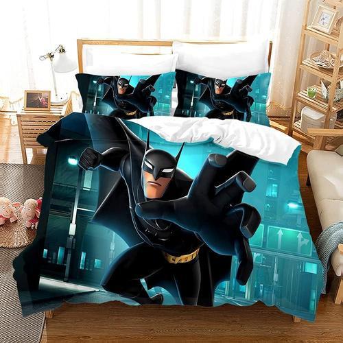 Parure De Lit Pour Enfant Batman - Housse De Couette X Cm + Taie D'... on Productcaster.