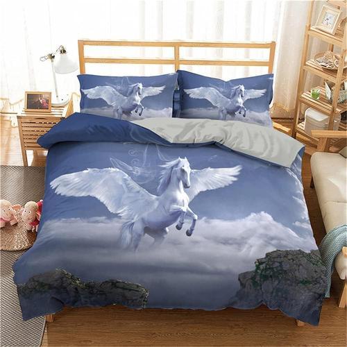 Ensemble De Couette Th¿¿Me De La Faune D Cheval, Housse De Couette ... on Productcaster.