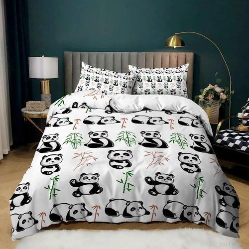 Ensembles De Housse De Couette ¿¿ Th¿¿Me De Panda Ensemble De Liter... on Productcaster.