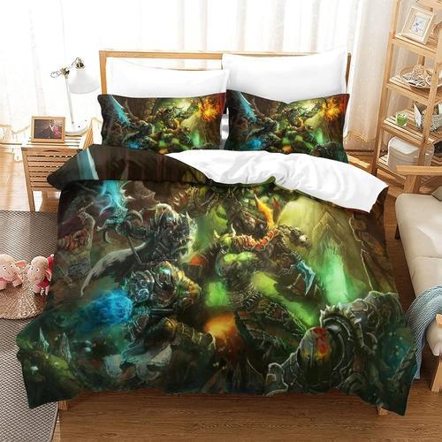 World Of Warcraft Parure De Lit De Housse De Couette Pour Adultes F... on Productcaster.