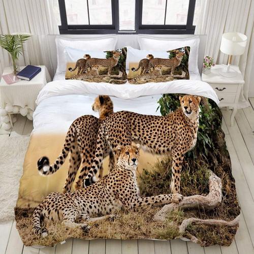 Parure De Lit Avec Housse De Couette En Microfibre,Gu¿¿Pard M¿¿Re E... on Productcaster.