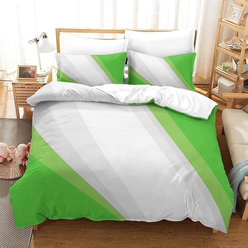 Housse De Couette Motif Imprim¿¿ Colorful Stripes D,Housse Couette ... on Productcaster.