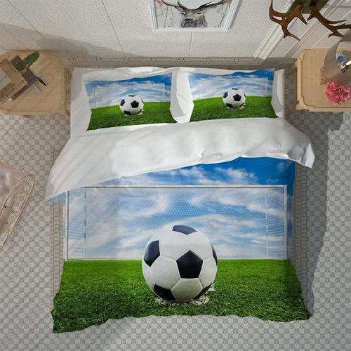 Parure De Lit Adulte,Housse De Couette,Football Bedding Housse De C... on Productcaster.