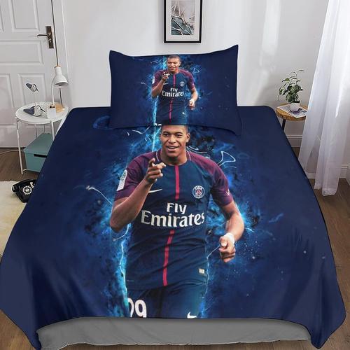 D Motif Kylian Mbappe Housse De Couette, Housses De Couettes Pour F... on Productcaster.