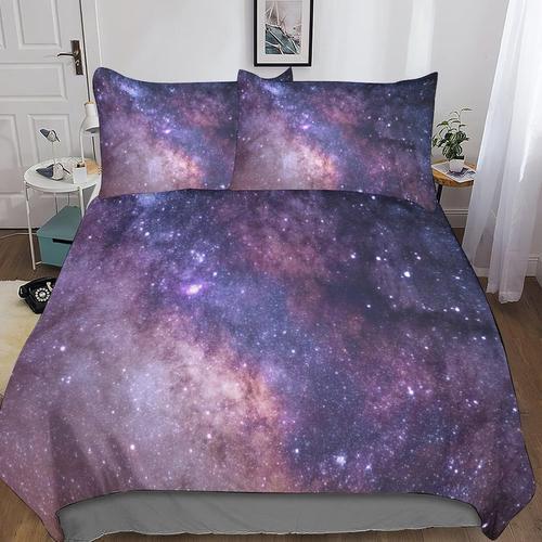 Starry Sky Sets De De Couettes D Imprim¿¿ Fermeture ¿¿Clair, Ensemb... on Productcaster.