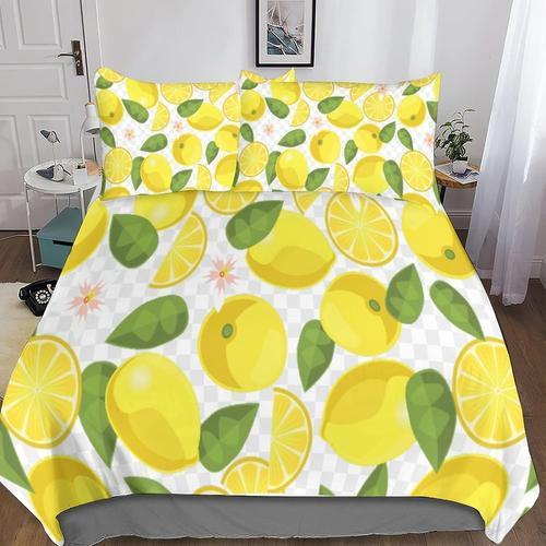 Fruit D Imprim¿¿ Parure De Lit Et Taies D'oreiller De Literie Carto... on Productcaster.