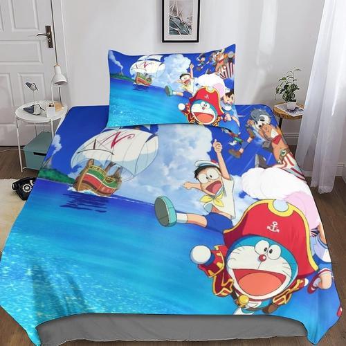 Doraemon D Imprim¿¿Ensemble De Literie Parure De Lit Anime En Micro... on Productcaster.