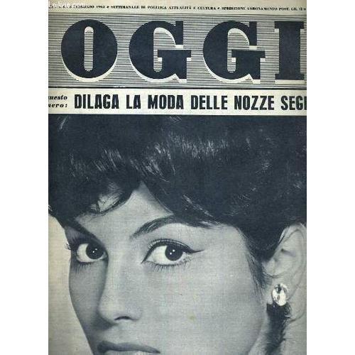 Oggi N°6 Anno Xviii - Dilaga La Moda Delle Nozze Segrete - Rosana S... on Productcaster.