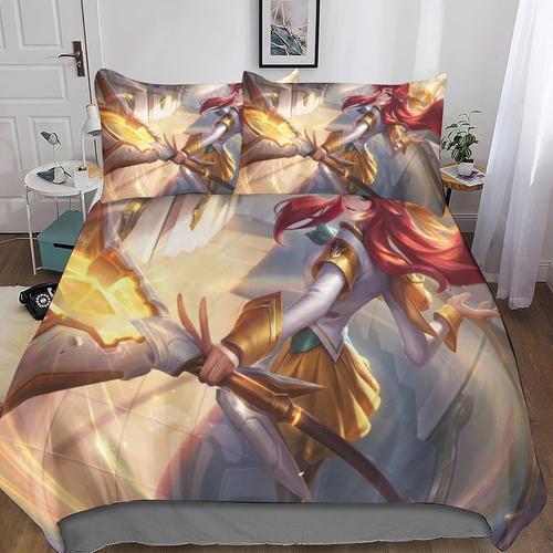 League Of Legends D Imprim¿¿ Housse De Couette De Literie Avec Taie... on Productcaster.