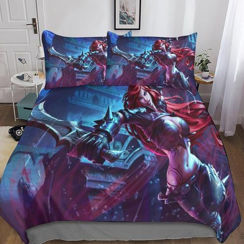 League Of Legends D Imprim¿¿ Housse De Couette De Literie Avec Taie... on Productcaster.