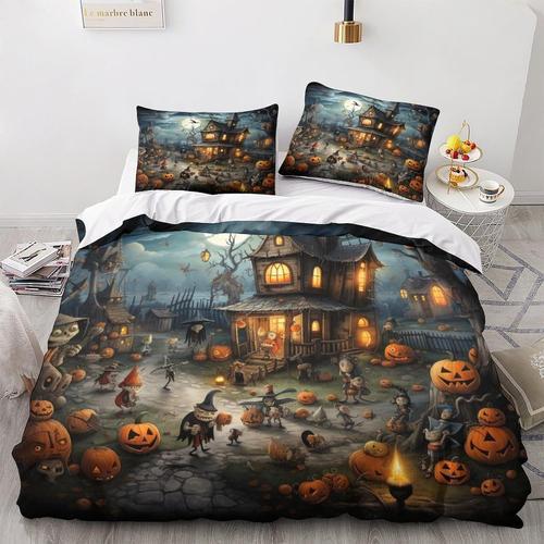 Festivals Housse De Couette Imprim¿¿E En D Halloween Housse De Coue... on Productcaster.