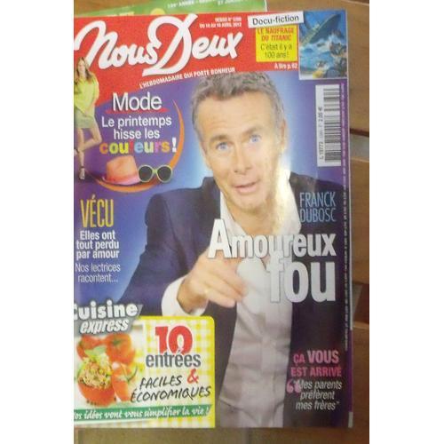 Nous-Deux 3380 Franck Dubosc Amoureux Fou on Productcaster.