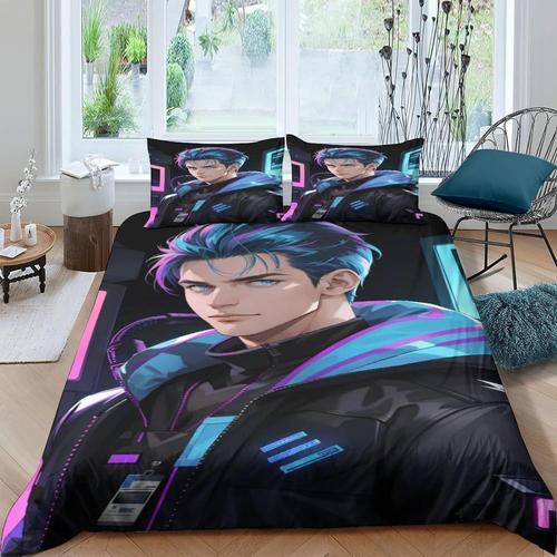 Anime Male Protagonist Imprim¿¿ D Housse De Couette De R¿¿Sistance ... on Productcaster.