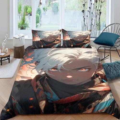 Anime Male Protagonist Housse De Couette Housse De Couette Imprim¿¿... on Productcaster.