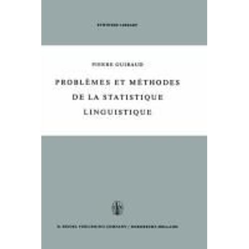 Problemes Et Methodes De La Statistique Linguistique on Productcaster.