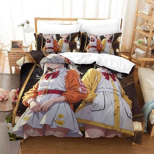 Anime Girls Parure De Lit Pi¿¿Ces Avec Housse De Couette Imprim¿¿E ... on Productcaster.