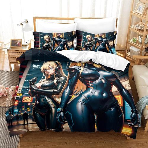 Parure De Lit Anime Girls - Housse De Couette Imprim¿¿E En D - Hous... on Productcaster.