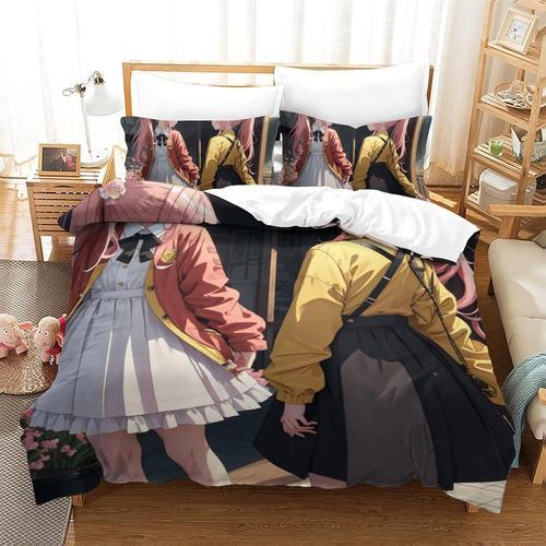 Anime Girls Parure De Lit Pi¿¿Ces Avec Housse De Couette Imprim¿¿E ... on Productcaster.