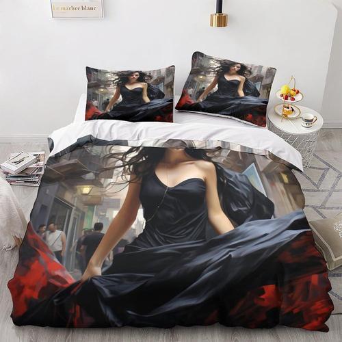 Magnifique 3d Imprim¿¿ Black Swan Housse De Couette Housse De Couet... on Productcaster.