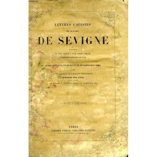 Lettres Choisies De Madame De Sevigne on Productcaster.