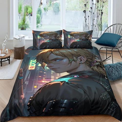 Anime Male Protagonist Parure De Lit Housse De Couette Imprim¿¿E 3d... on Productcaster.