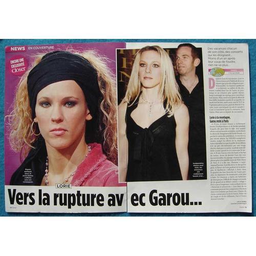 Closer N°139, Coupure De Presse, Garou Et Lorie on Productcaster.