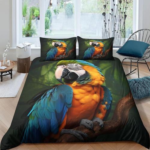 Parrot Abstract Housse De Couette Queen Size | Ensemble De Literie ... on Productcaster.