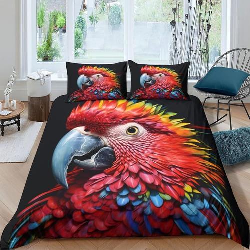 Parrot Abstract Housse De Couette Queen Size | Ensemble De Literie ... on Productcaster.