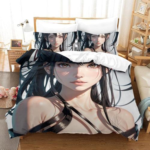 Ensemble De Literie Anime Girls 3d Housse De Couette Imprim¿¿E Hous... on Productcaster.