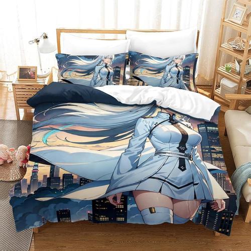 Anime Girls Housse De Couette 3d Imprim¿¿ Housse De Couette Housse ... on Productcaster.